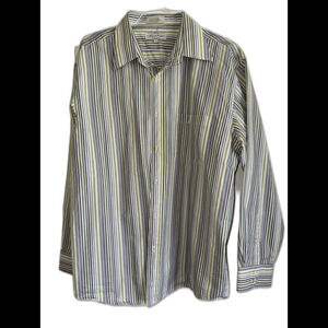 Men's Eighty Eight Dress Shirt Size XL Multi Color